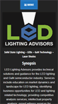 Mobile Screenshot of ledlightingadvisors.com
